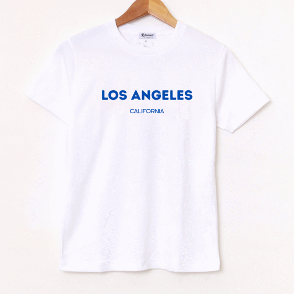 Remera Básica Estampada "Los Angeles " BL815