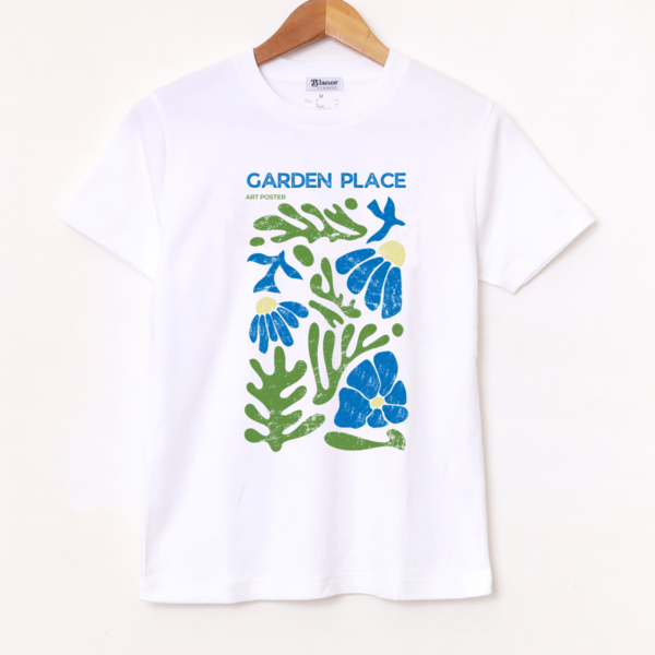 Remera Básica Estampada «Garden Mix» BL843