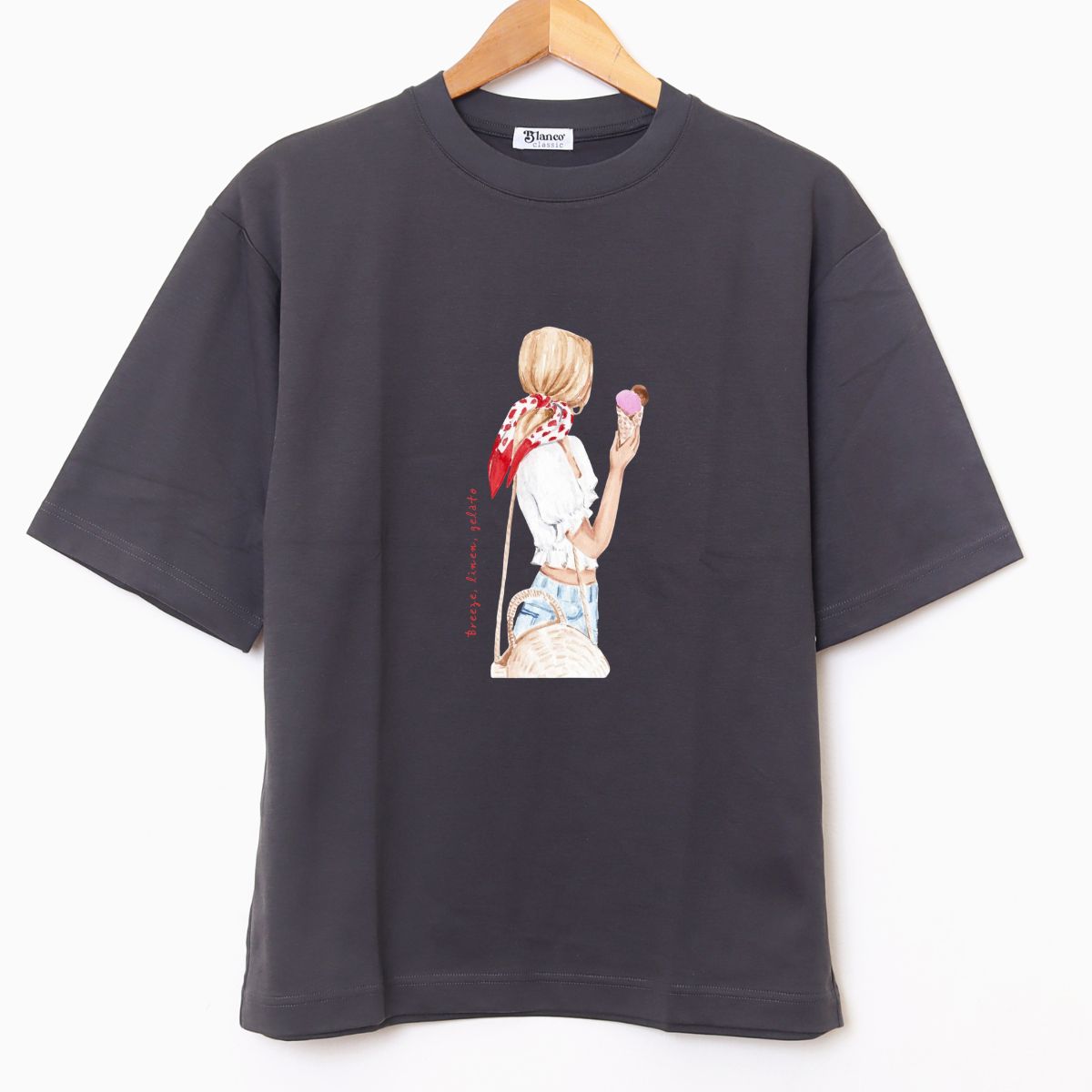 Over Chica gelato Gris oscuro