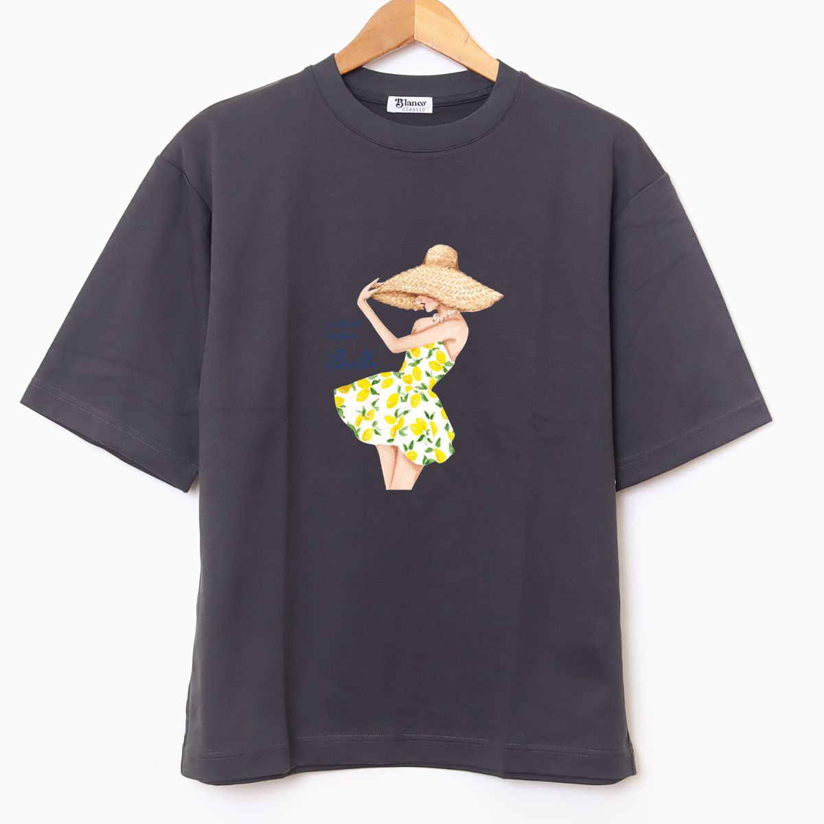 Over Chica limones gris oscuro