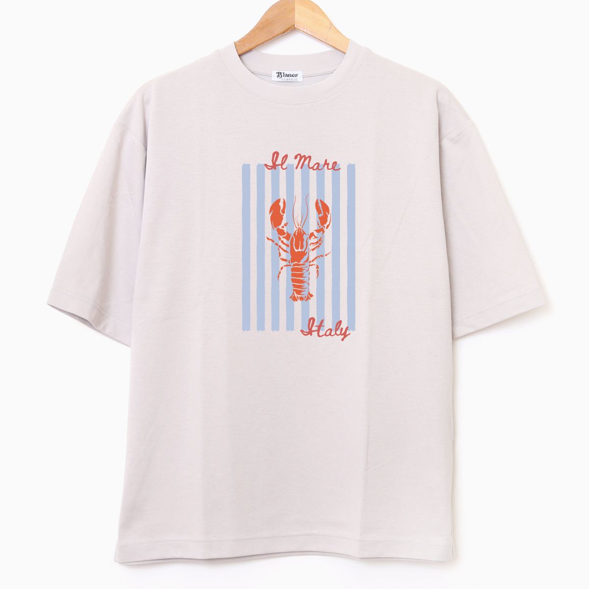 Over Langosta gris claro