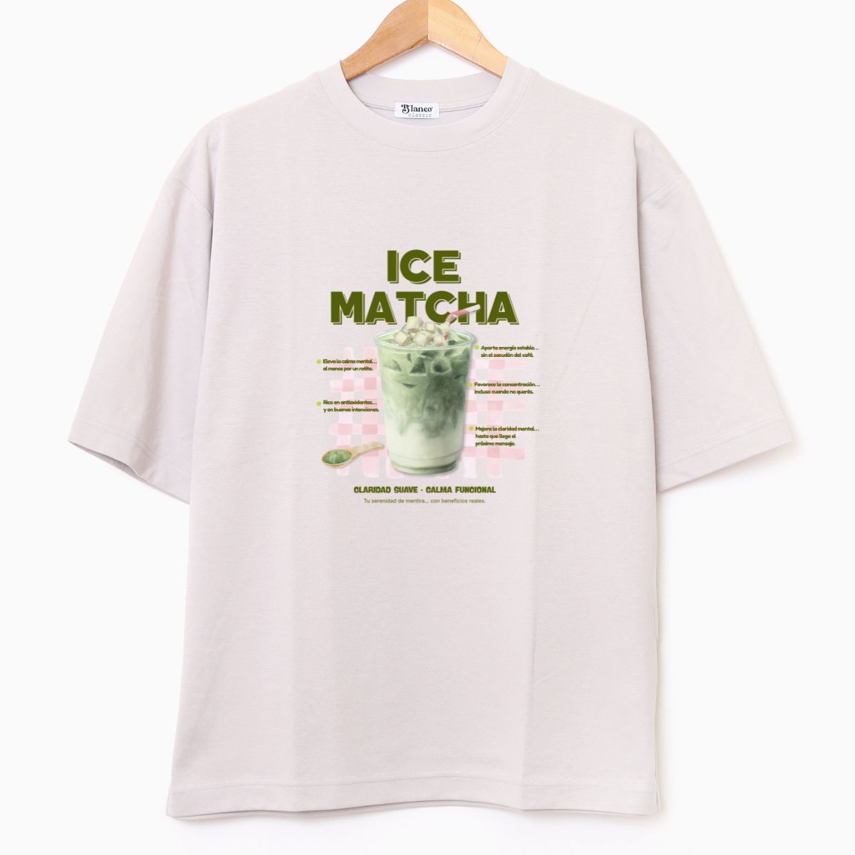 Over Matcha gris claro