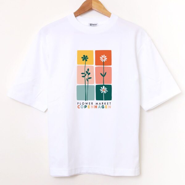 Remera Oversize Estampada «Copenague» BL860