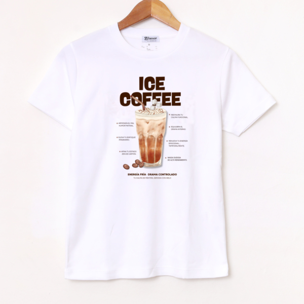 Remera Básica Estampada «Ice Coffee» BL857