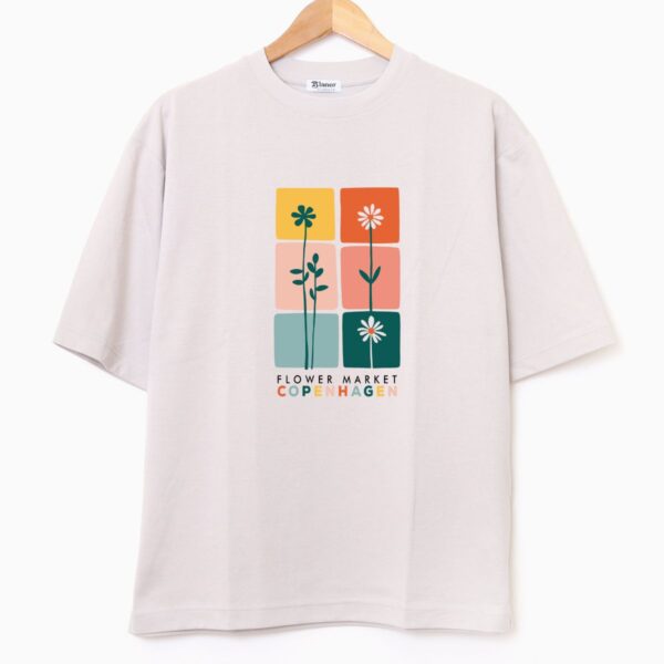 Remera Oversize Estampada «Copenague» BL860