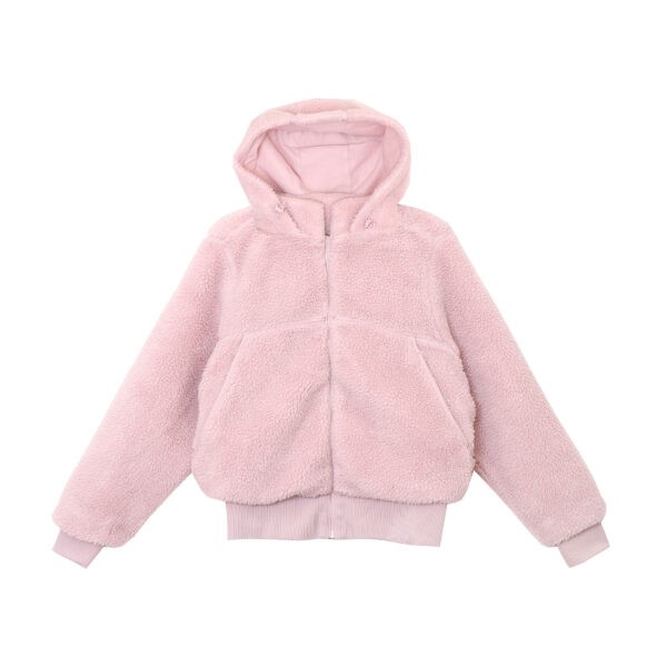 Campera teddy con capucha BL50