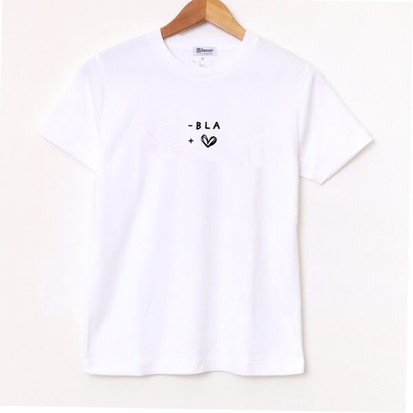 Remera Básica estampada «Bla» BL911