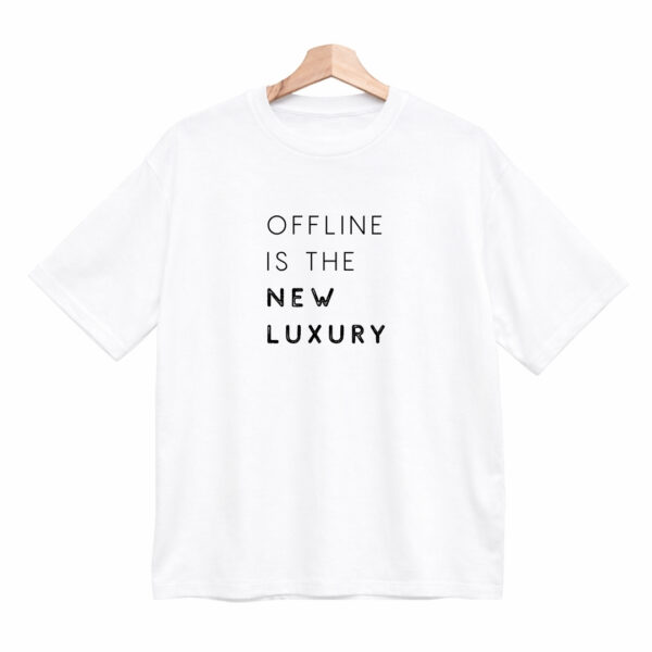Remera Boxy Estampada «Luxury» BL918