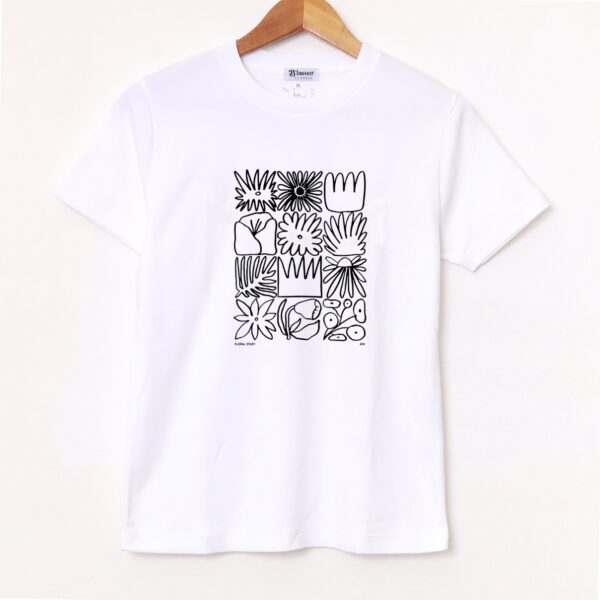 Remera Básica Estampada «Floral #1» BL884