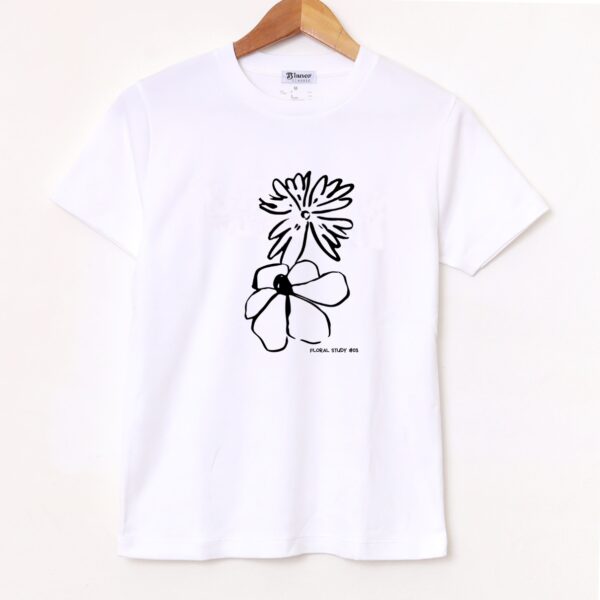 Remera Básica Estampada «Floral #3» BL886