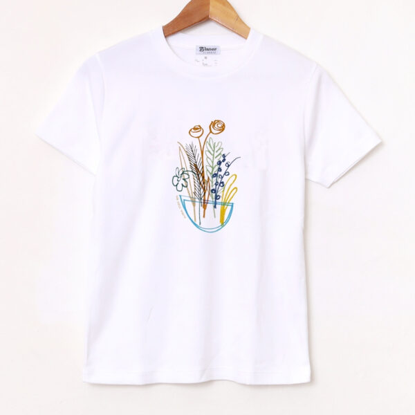 Remera Básica Estampada «Floral #4» BL887