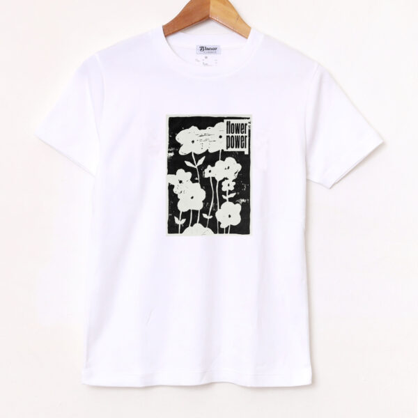 Remera Básica Estampada «Flower Power» BL879