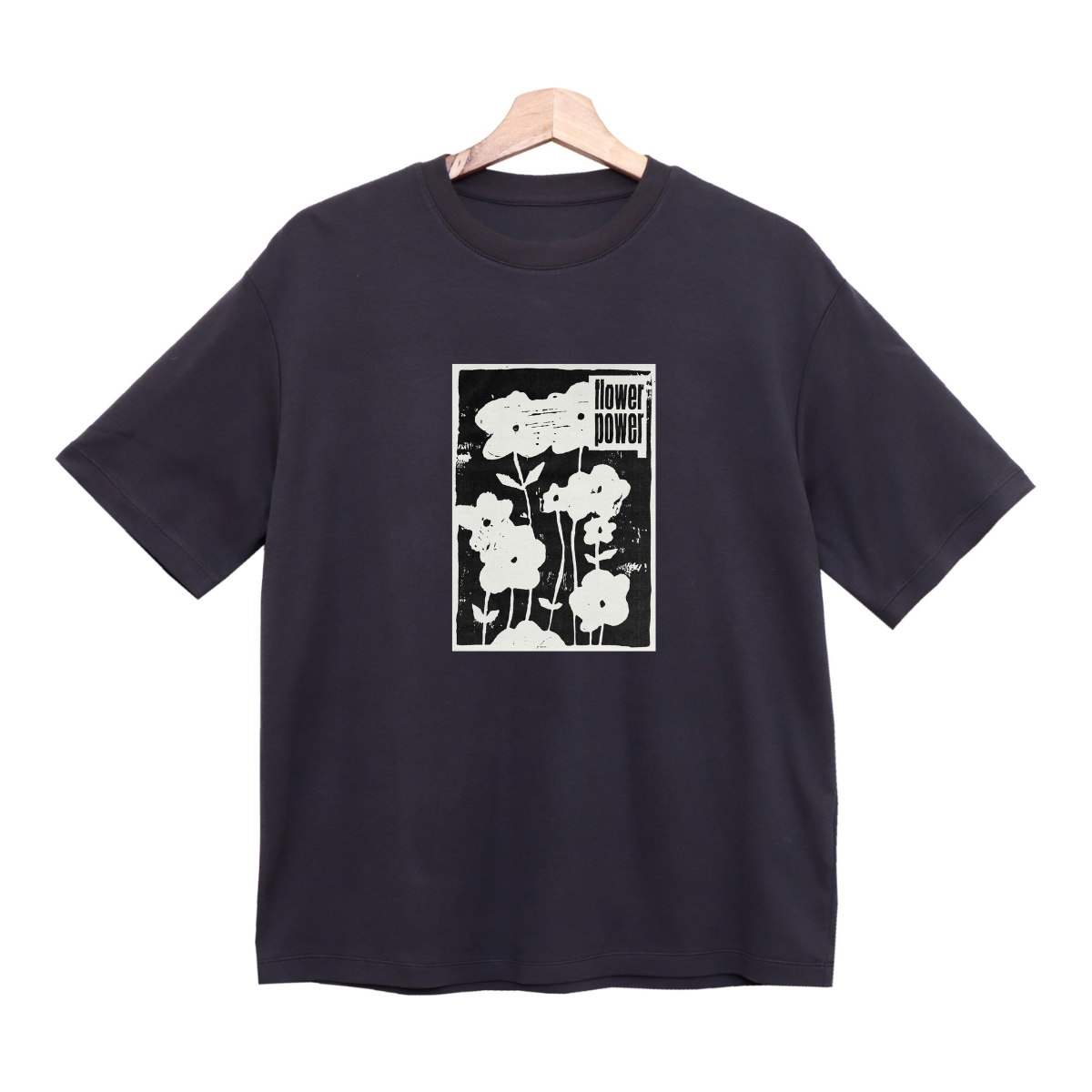 boxy Flower power negro