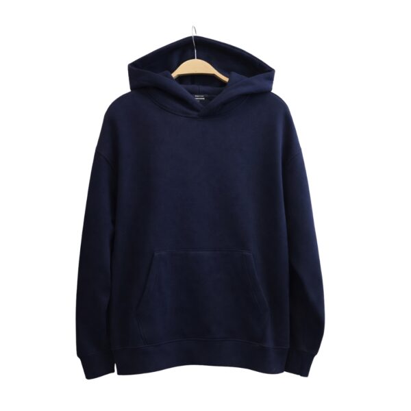 Buzo de algodón frisado oversize con capucha BL227