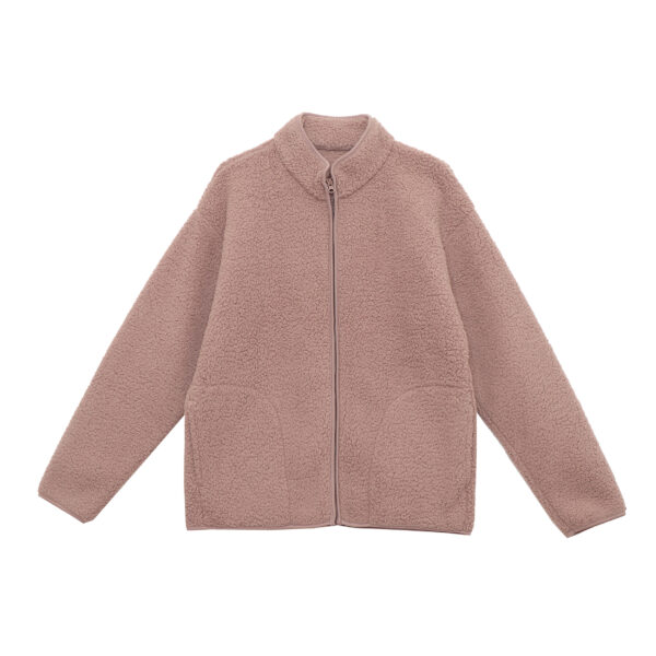 Campera teddy con cierre BL235