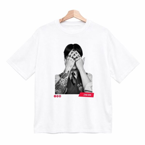 Boxy de algodón estampada BTS JUNG KOOK BL931