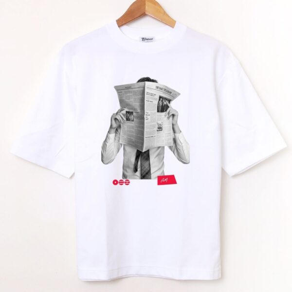Remera oversize de algodón estampada BTS RM BL935