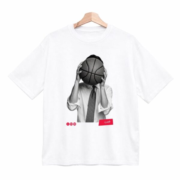 Boxy de algodón estampada BTS SUGA BL928