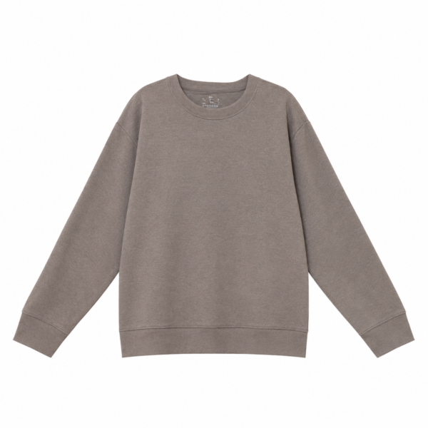 Buzo de algodón oversize cuello redondo BL201