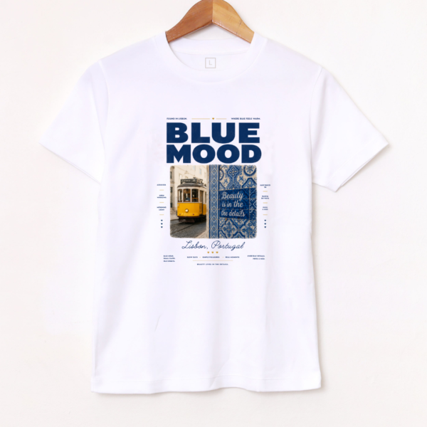 Remera Básica «Blue Mood» BL960