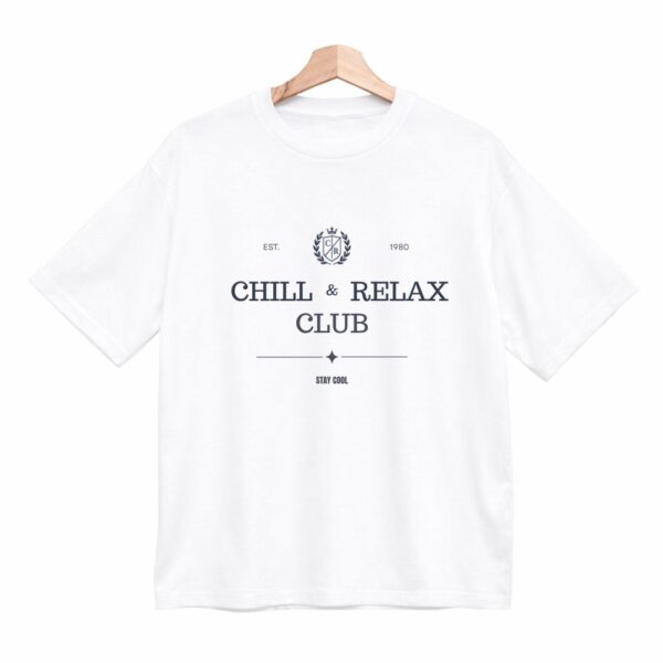 Remera Boxy «Chill & Relax» BL955