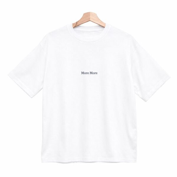 Remera Boxy «More more» BL956
