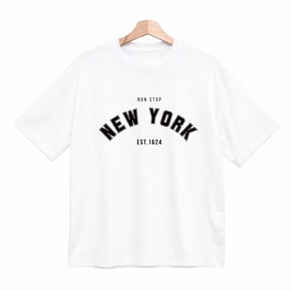 Remera Boxy «New York» BL954