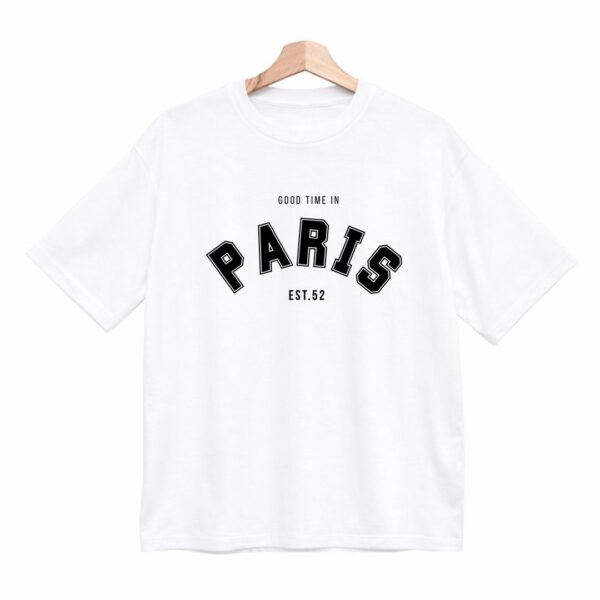 Remera Boxy «Paris» BL953