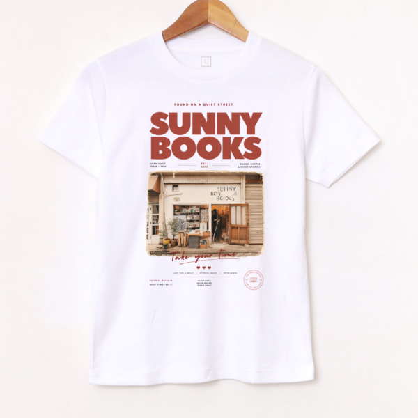 Remera Básica «Sunny Books» BL962