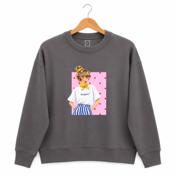 Buzo Clásico Estampado «Chica lunares»BL2021