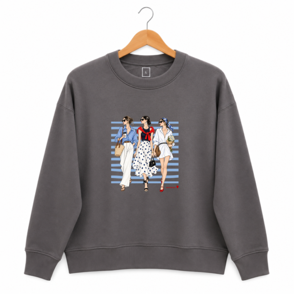Buzo Clásico Estampado «Tres chicas»BL2022