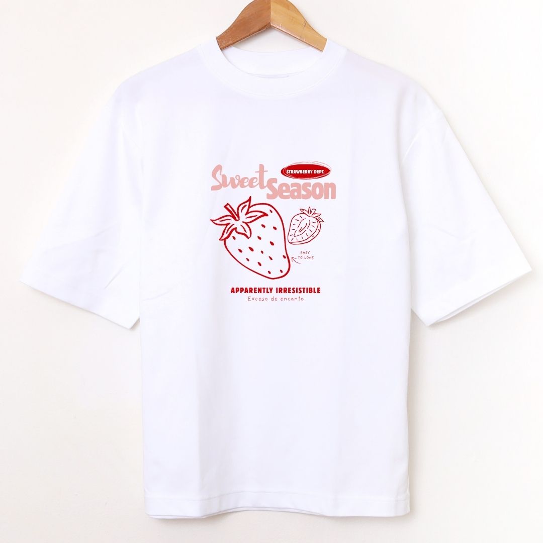 BL01 frutilla blanco