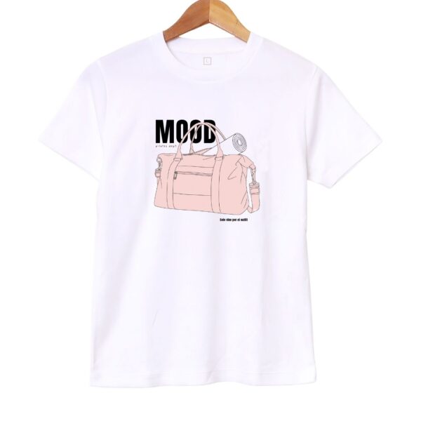 Remera Básica «Mood Pilates» BL1023